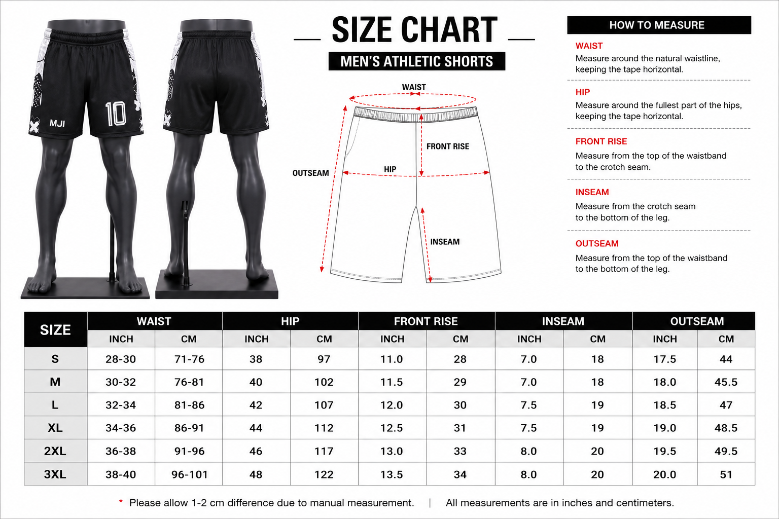 Men's Athletic Shorts – Custom Basketball & Sports Shorts - Image 5