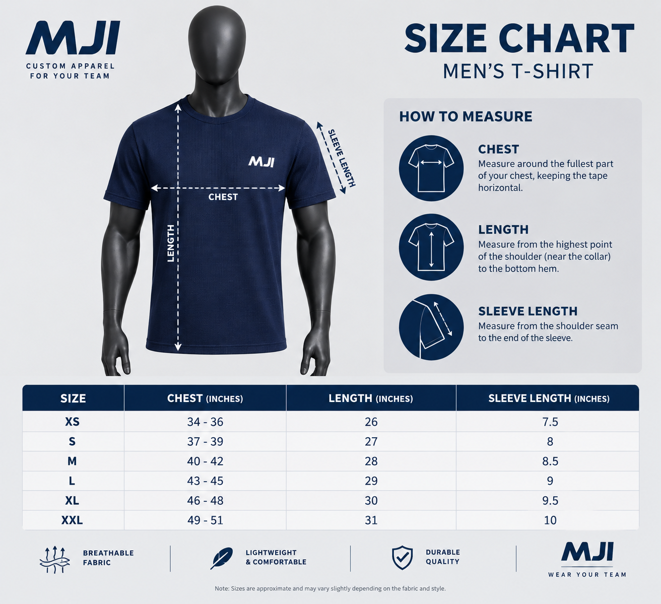 Men's Navy Blue Sports T-Shirt – Custom Performance Teamwear Shirt - Image 5