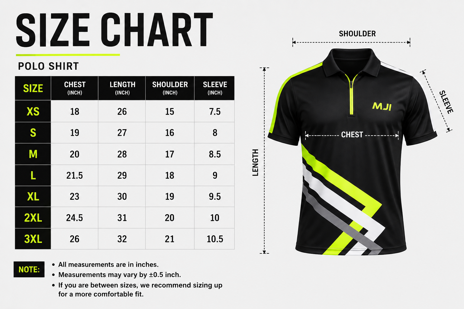 Men's Quarter Zip Polo Shirt – Custom Sports Polo - Image 5
