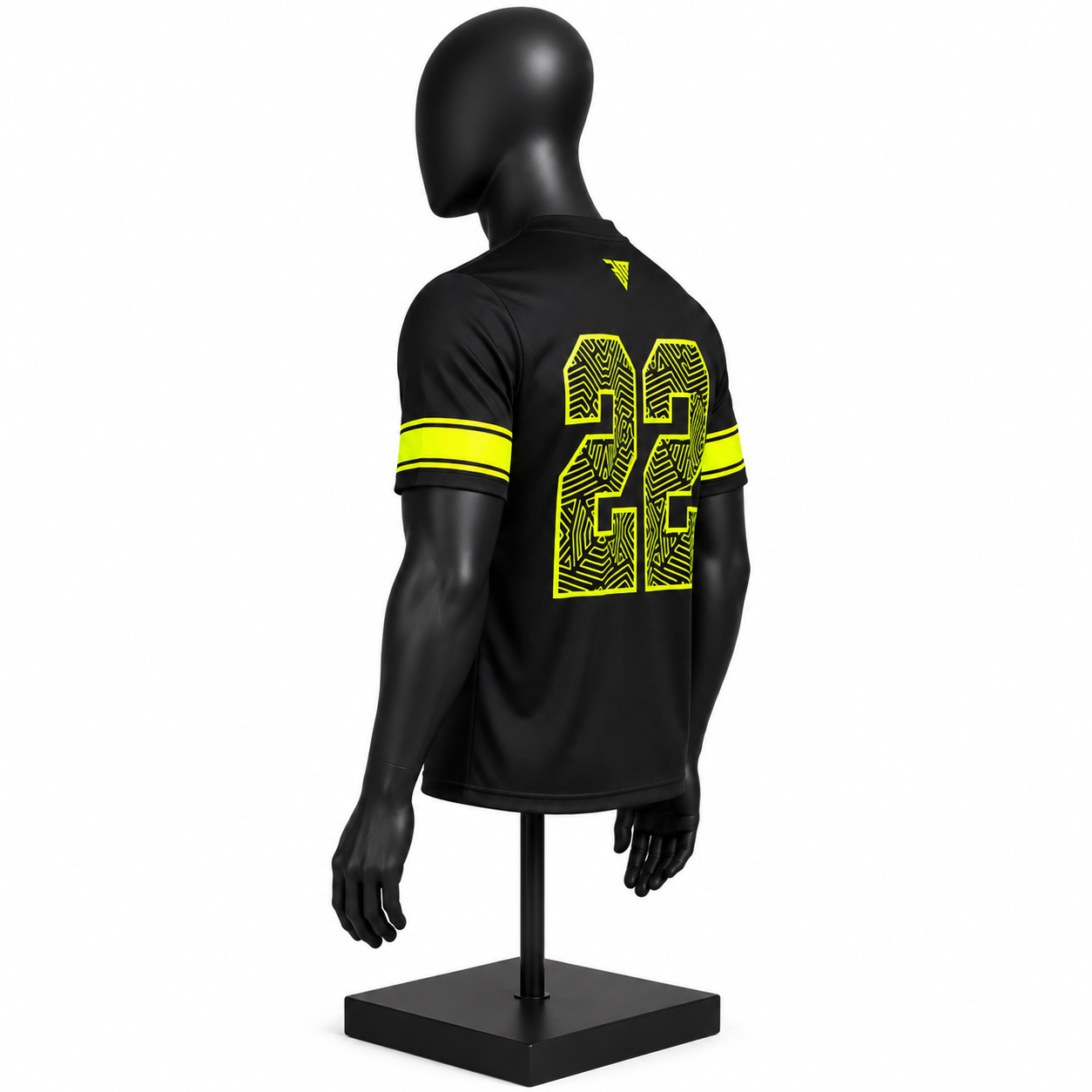 Custom Football Jersey – Premium Black Team Jersey - Image 3