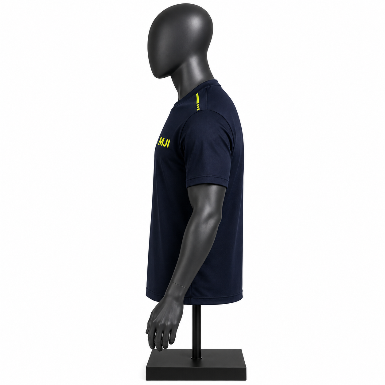 Men's Navy Sports T-Shirt – Custom Training & Teamwear Shirt - Image 2