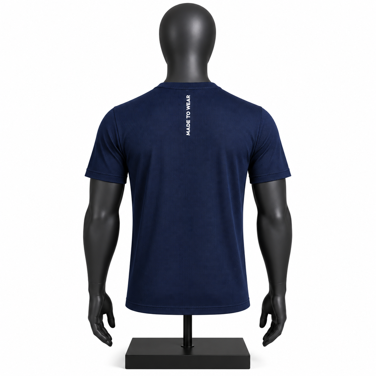 Men's Navy Blue Sports T-Shirt – Custom Performance Teamwear Shirt - Image 2