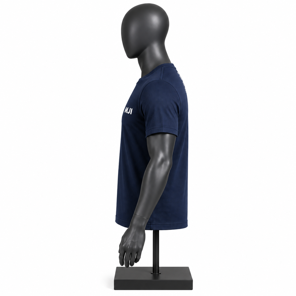 Men's Navy Blue Sports T-Shirt – Custom Performance Teamwear Shirt - Image 3