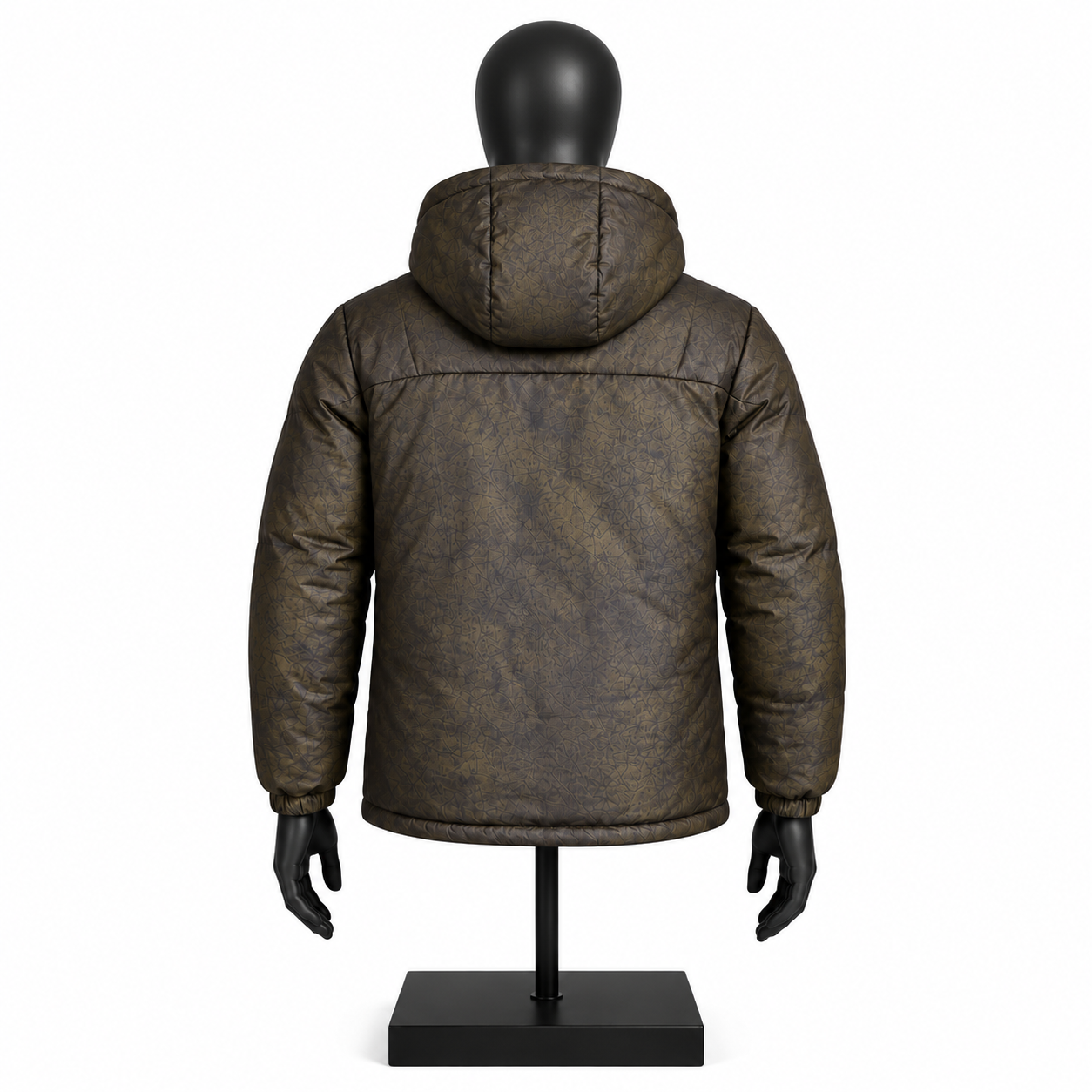 Men's Thermochromic Puffer Jacket – Heat Reactive Color Changing Jacket - Image 3