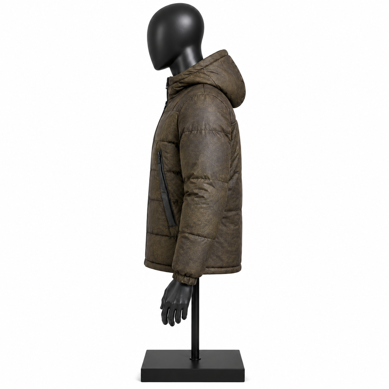 Men's Thermochromic Puffer Jacket – Heat Reactive Color Changing Jacket - Image 4