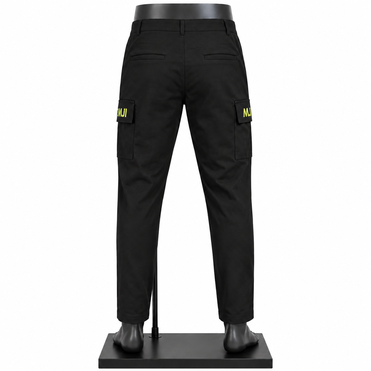 Men's Cargo Pants – Custom Black Utility & Streetwear Trousers - Image 2