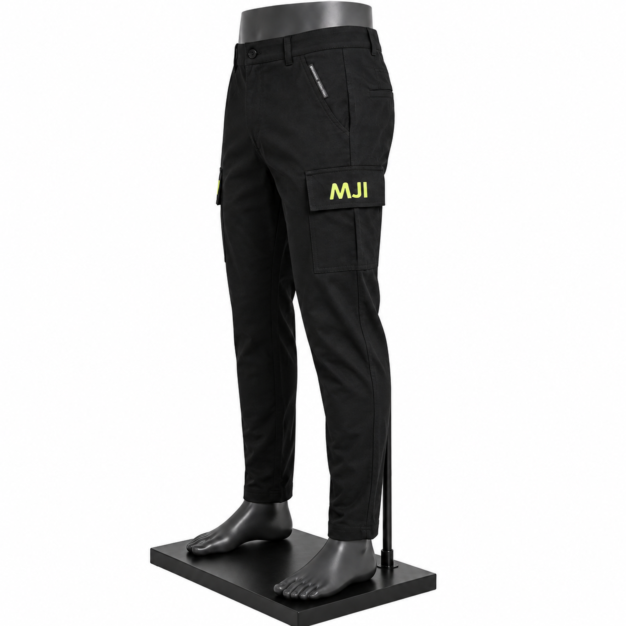 Men's Cargo Pants – Custom Black Utility & Streetwear Trousers - Image 3
