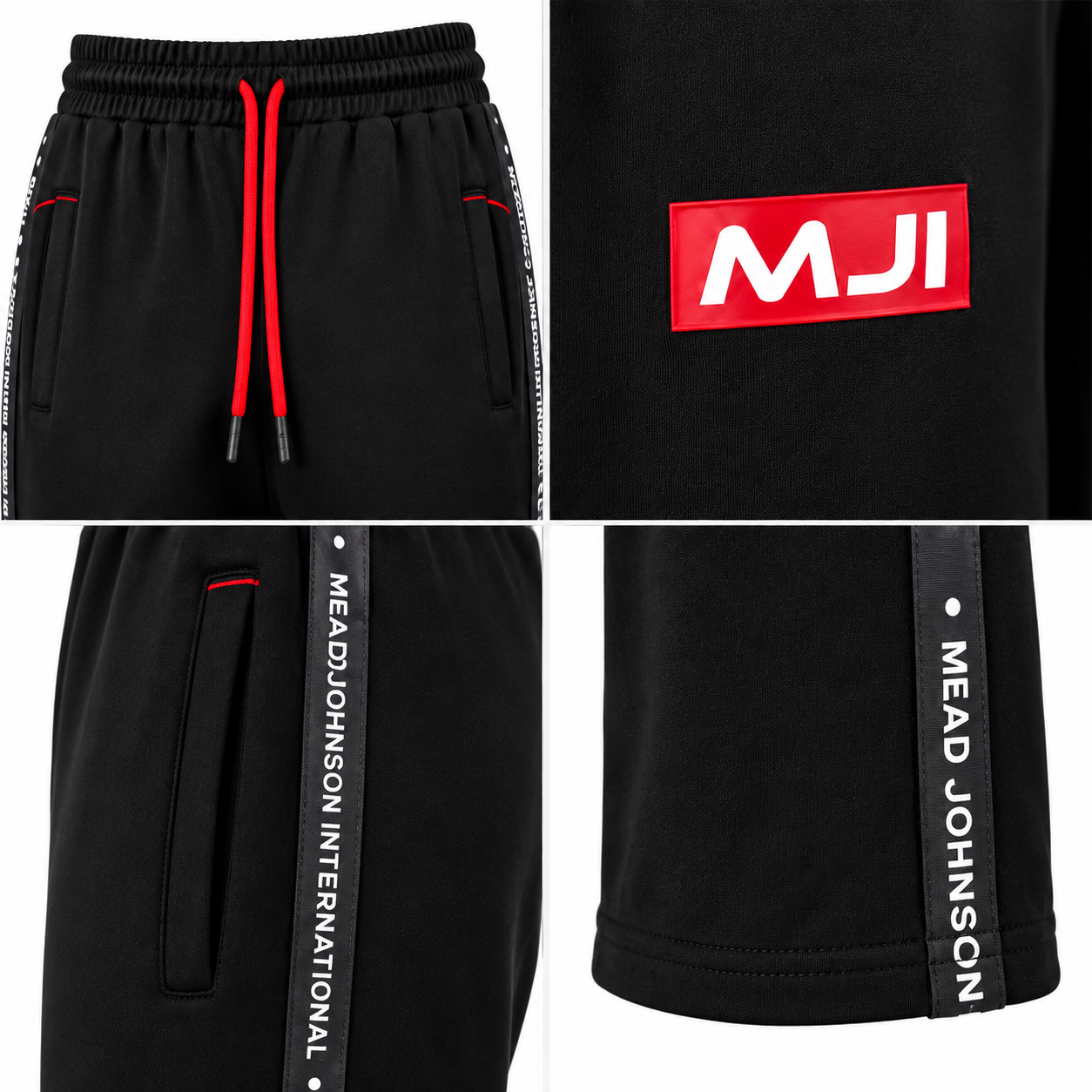 Men's Track Pants – Custom Straight Leg Sportswear Training Pants - Image 4