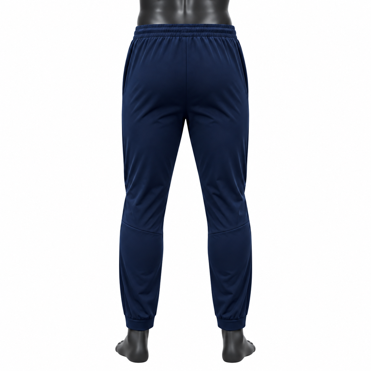 Men's Navy Jogger Pants – Custom Sportswear Track Joggers - Image 2