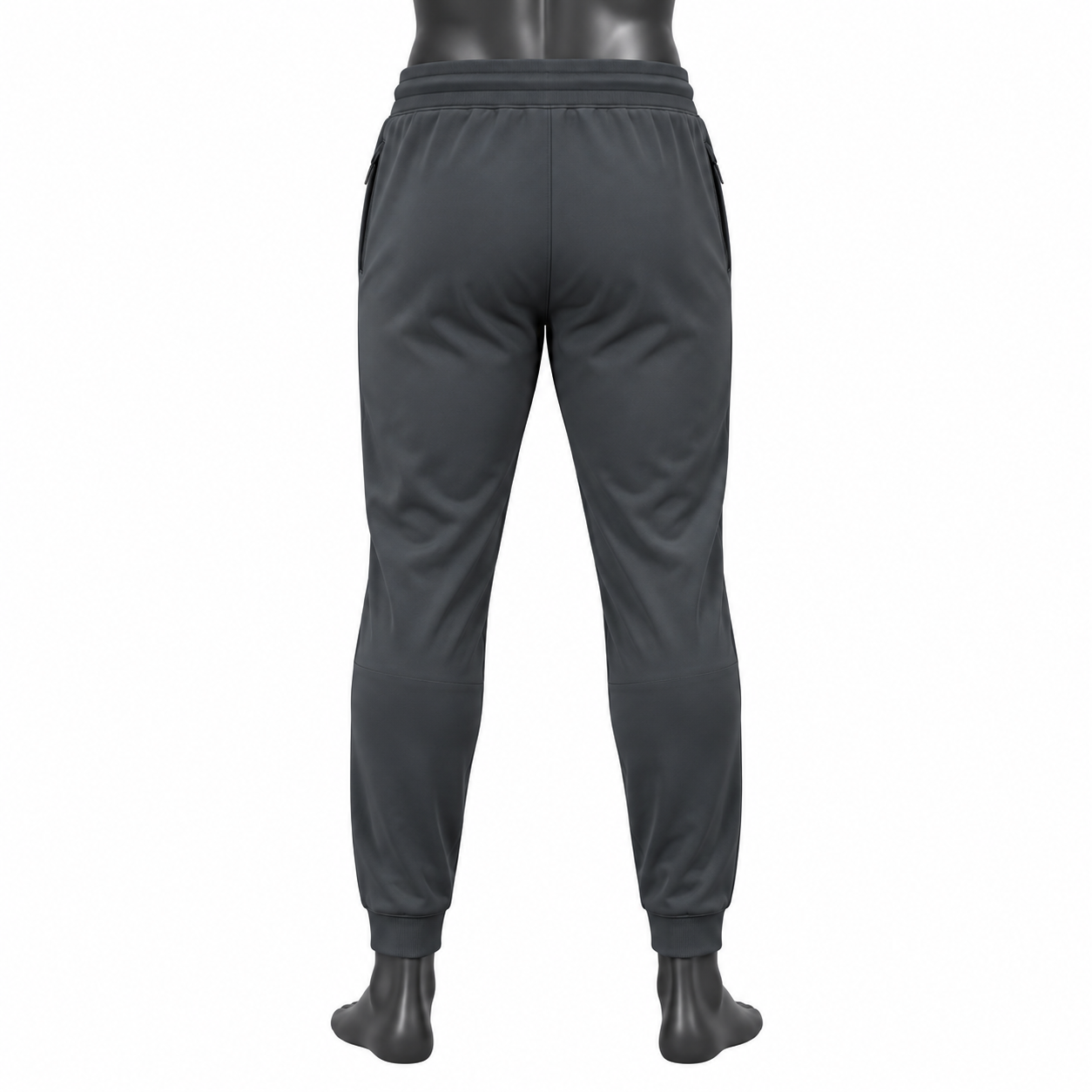 Men's Charcoal Jogger Pants – Custom Sportswear Track Joggers - Image 2