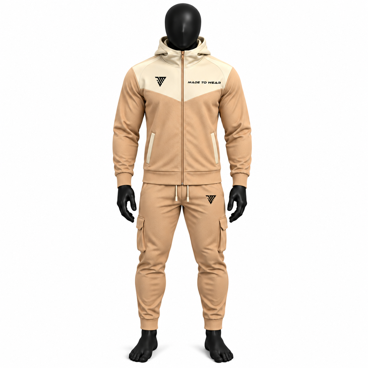 Men's Hooded Cargo Tracksuit