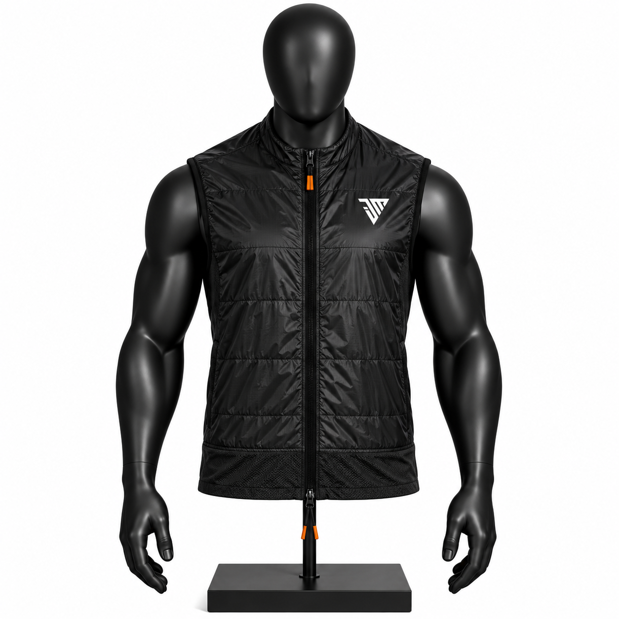Men's Black Athletic Vest