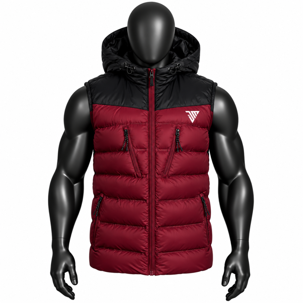 Men's Hooded Puffer Vest