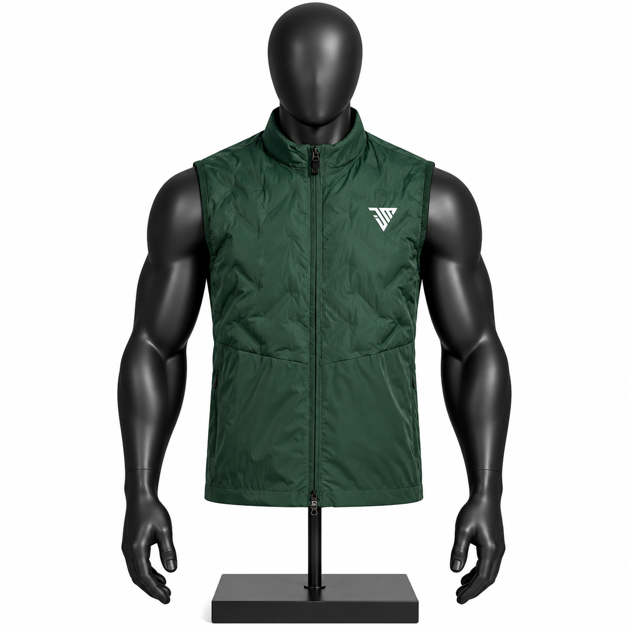 Men's Green Athletic Vest