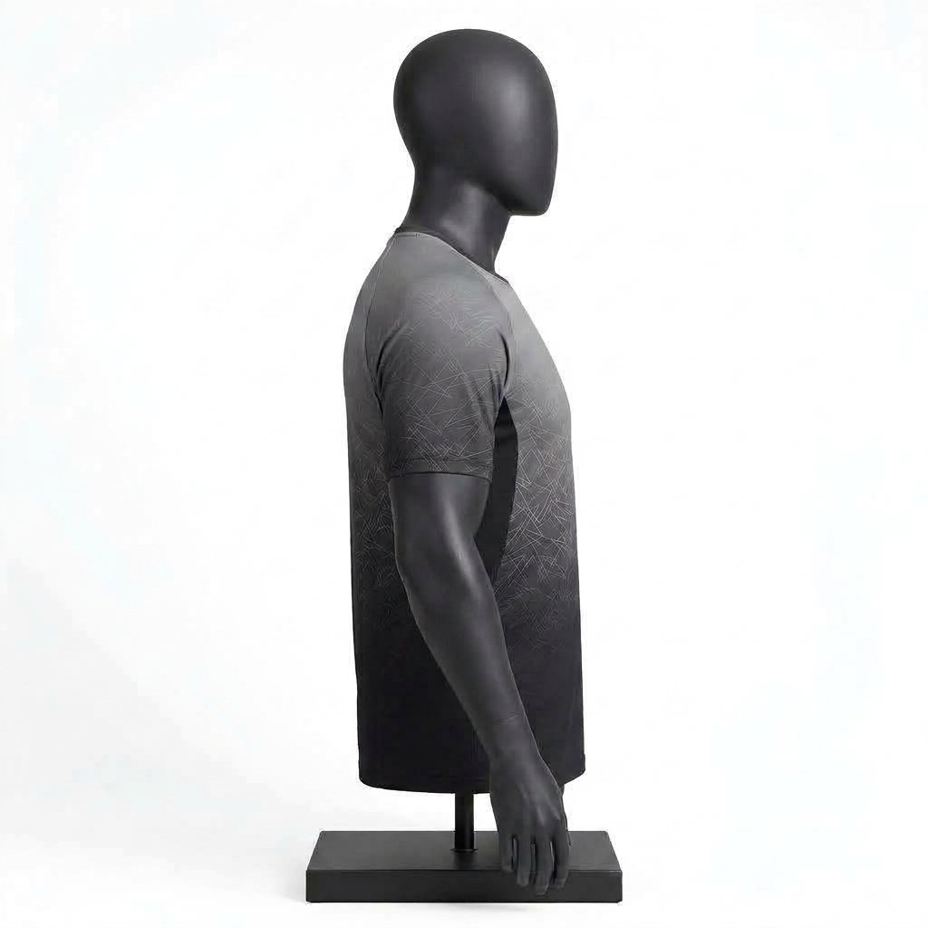 Men's Grey Athletic Jersey – Custom Performance Sportswear Shirt - Image 3