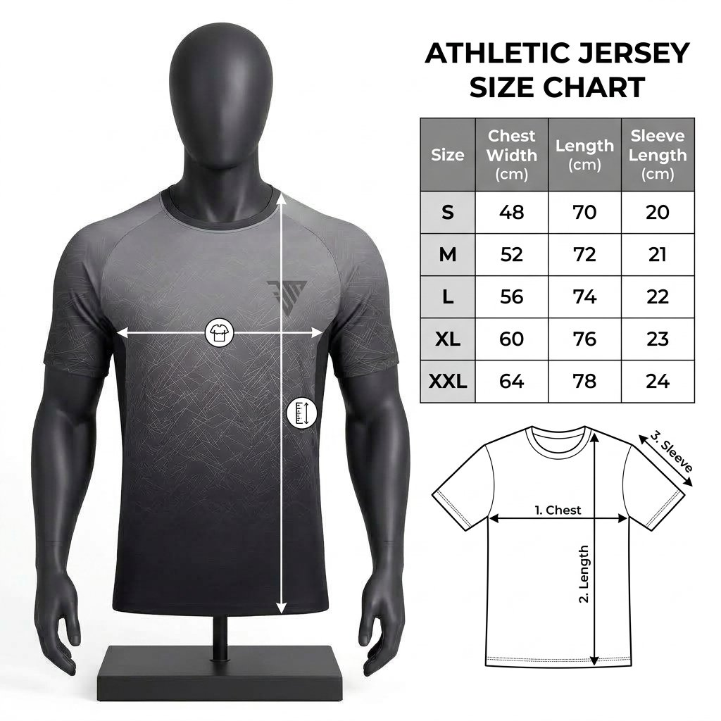 Men's Grey Athletic Jersey – Custom Performance Sportswear Shirt - Image 5