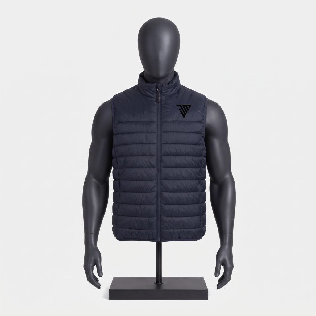 Men's Navy Puffer Vest