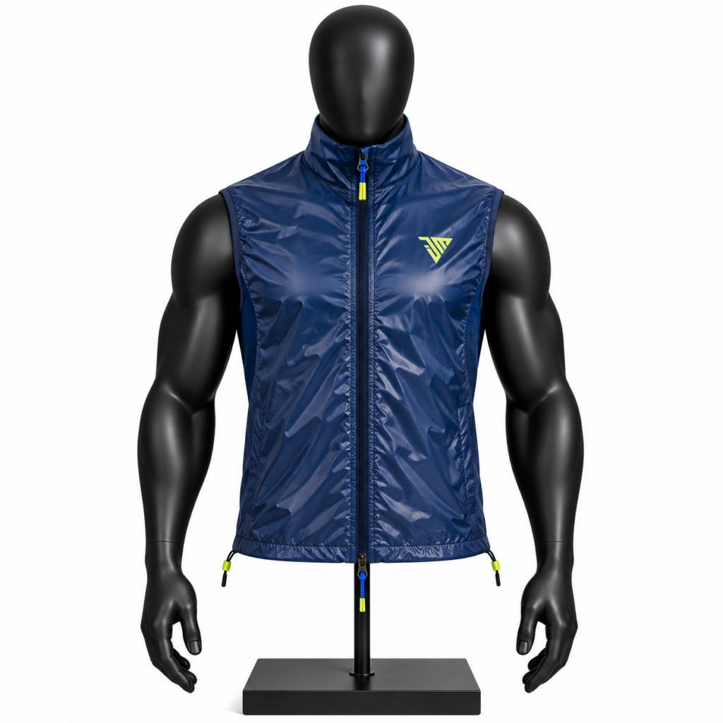 Men's Navy Athletic Vest