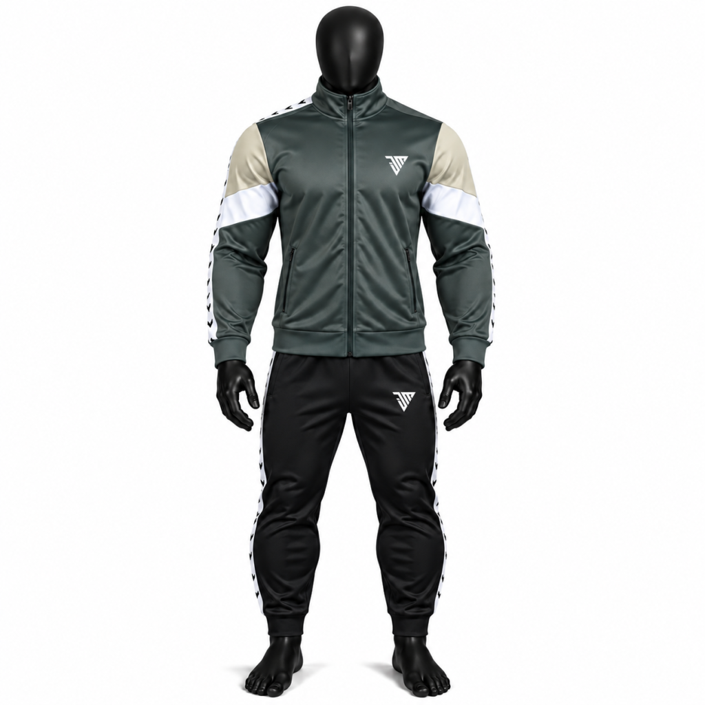 Men's Olive Green Tracksuit