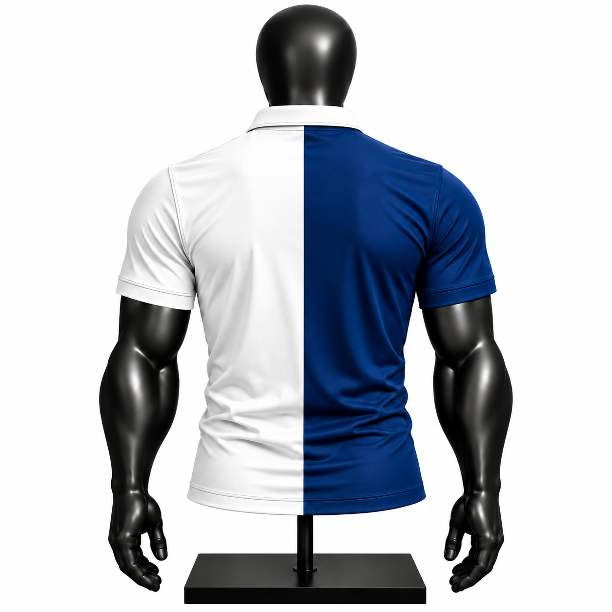 Split Color Athletic Team Polo – Two-Tone Sublimated Sports Shirt - Image 2