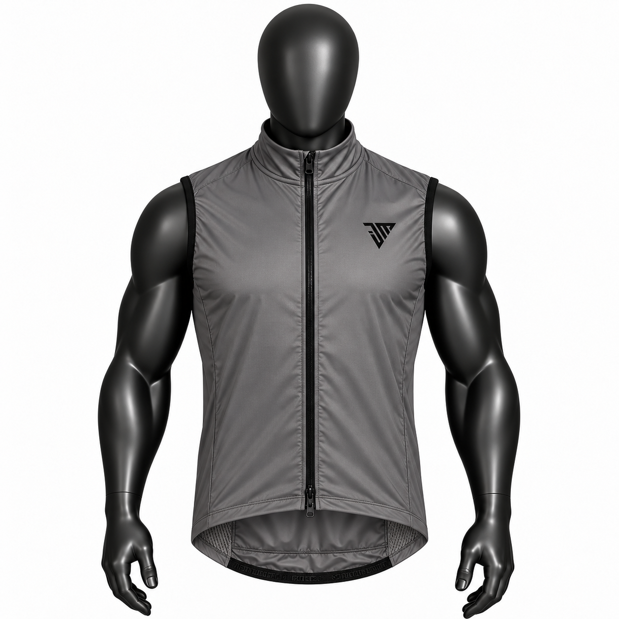 Men's Grey Cycling Vest