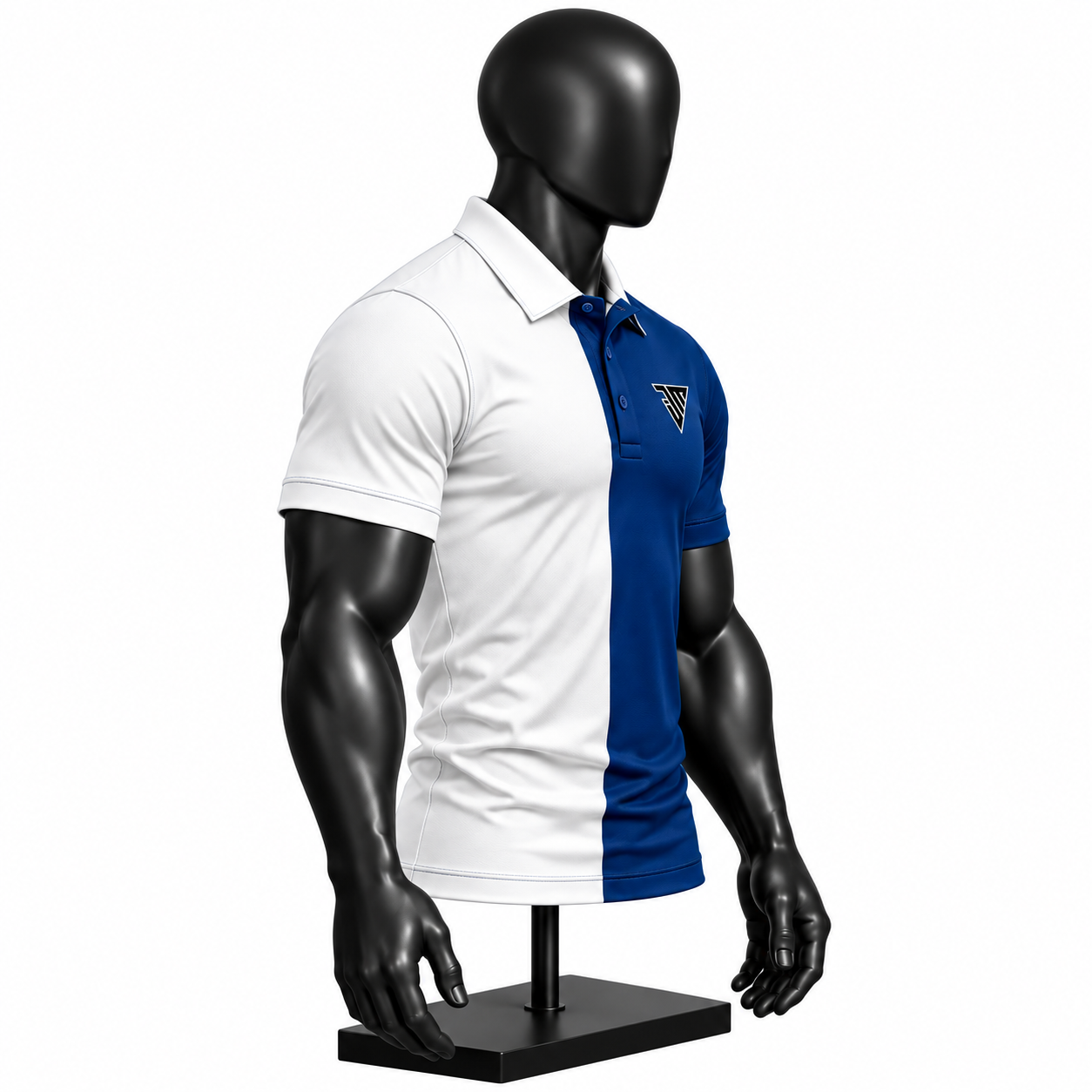 Split Color Athletic Team Polo – Two-Tone Sublimated Sports Shirt - Image 3