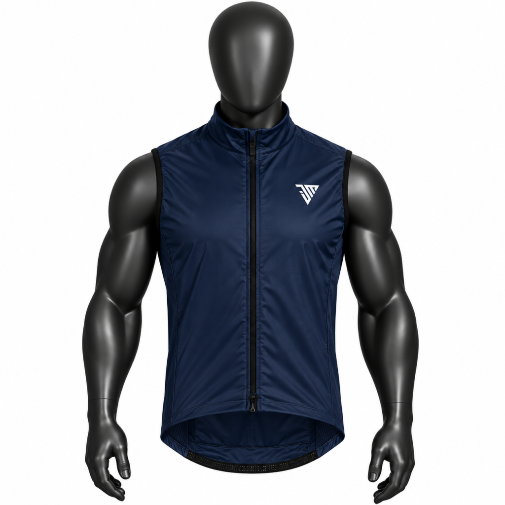 Men's Navy Cycling Vest