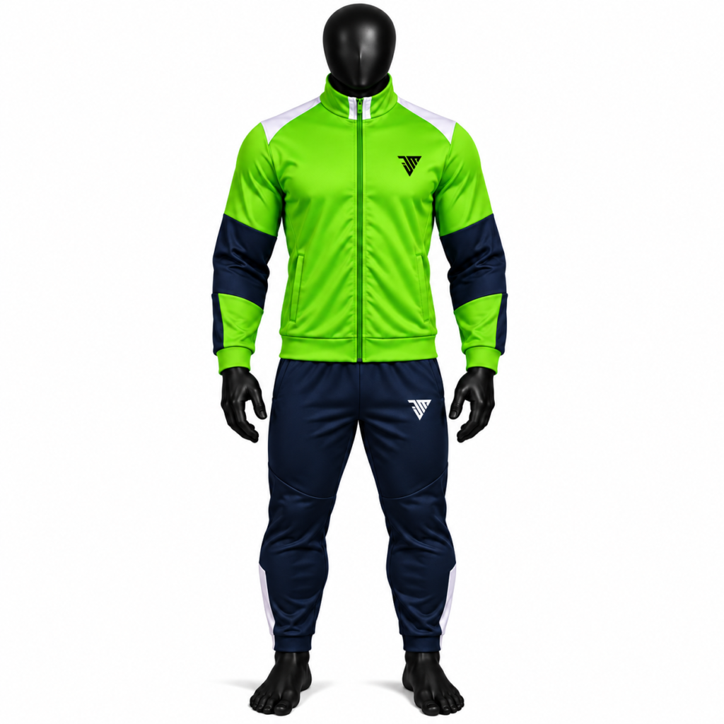 Men's Lime Green Tracksuit