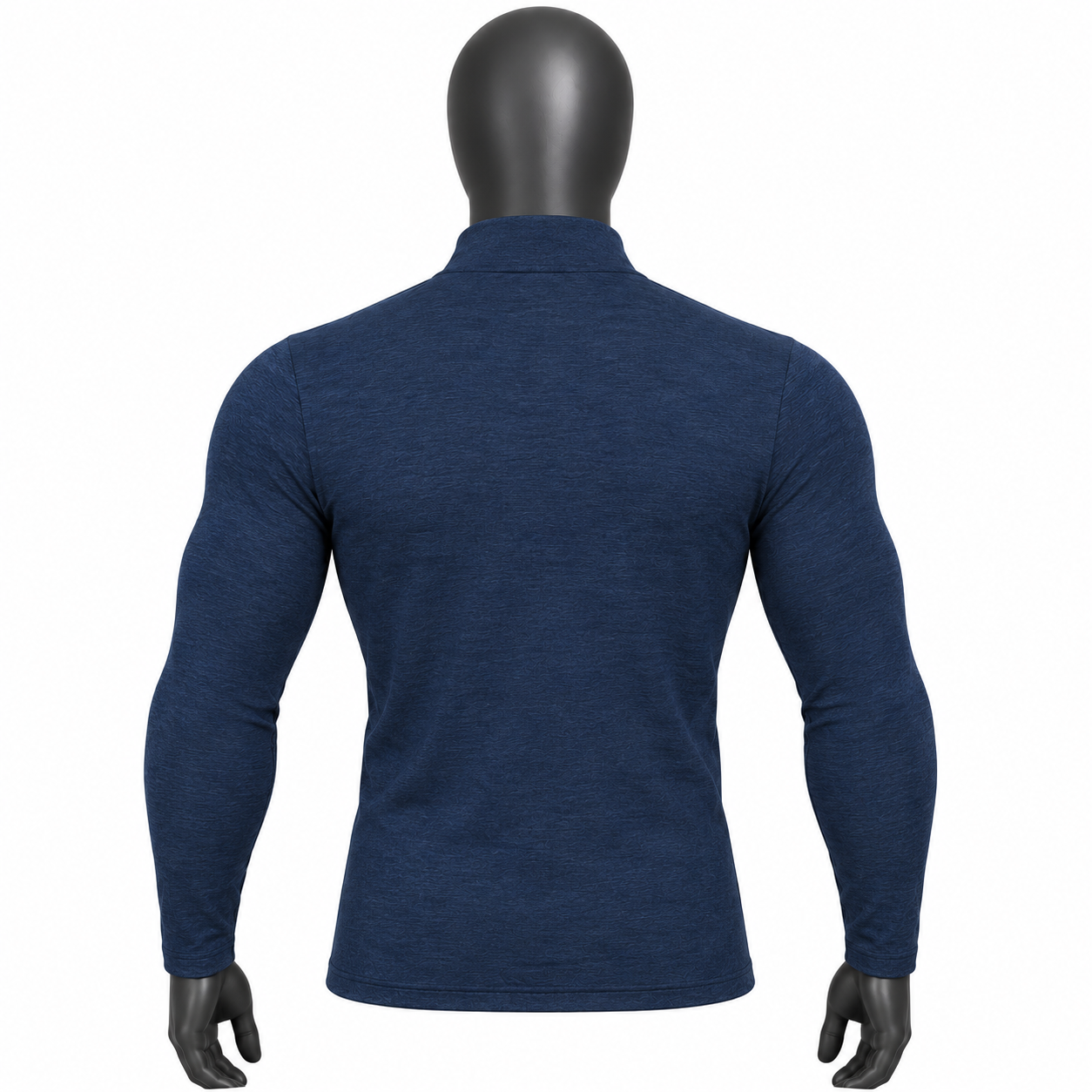 Men's Quarter Zip Pullover | Custom Sportswear Half Zip Athletic Top - Image 2
