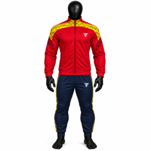 Men's Red Camo Tracksuit
