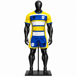 Custom Hooped Rugby Uniform Set